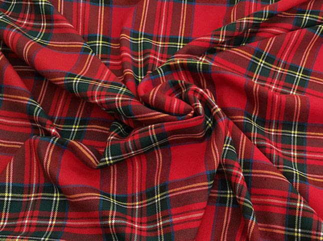 Виды и сфера применения ткани шотландка