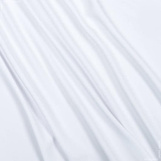 Тканини для хусток та бандан - Атлас сатин стрейч білий