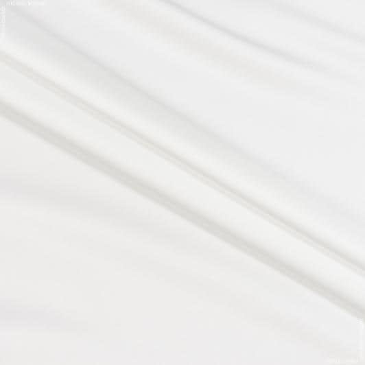 Ткани для платков и бандан - Шелк искусственный стрейч светло-молочный