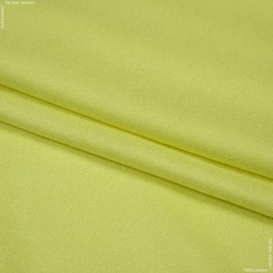 Ткани для платков и бандан - Плательный креп желтый