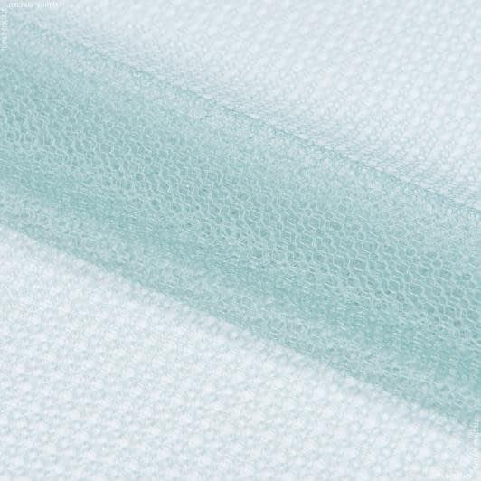 Ткани гардинные ткани - Гардинное полотно гипюр  талия лазурь