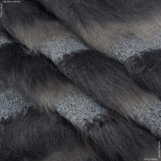 Ткани для верхней одежды - Пальтовое букле michelangelo серый