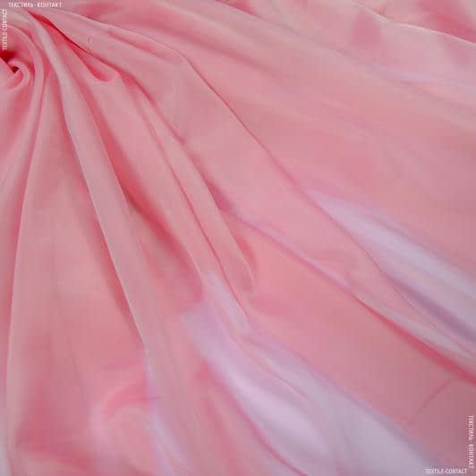 Тканини гардинні тканини - Тюль вуаль-шовк т.рожевый з обважнювачем