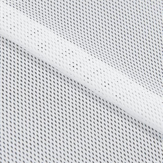 Ткани для спортивной одежды - Сетка трикотажная белый