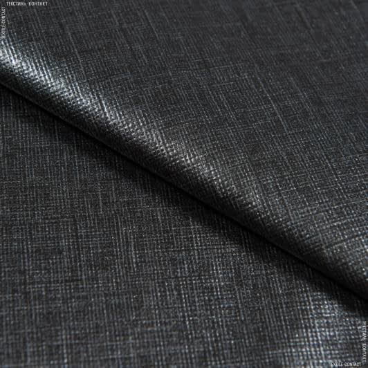 Тканини horeca - Скатертна плівка мантелеріа чорний срібло