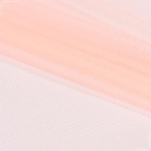 Ткани для блузок - Фатин жесткий абрикосовый