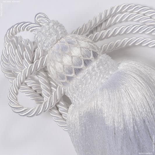 Тканини фурнітура для декора - Кисті верона білий