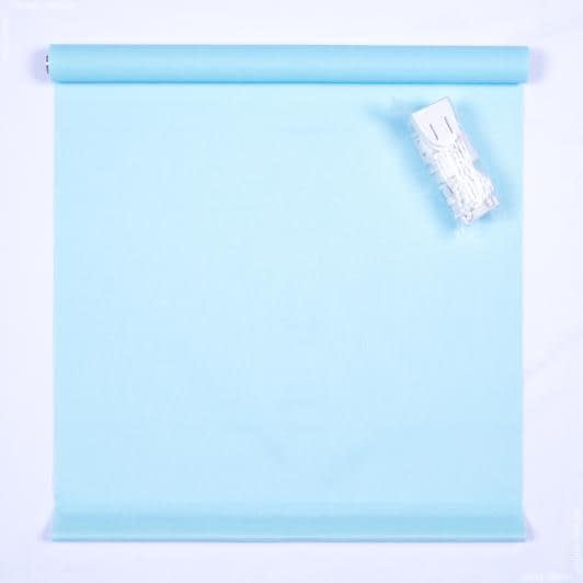 Тканини ролети - Роллет міні фактурний ясно-блакитний 80.5х150