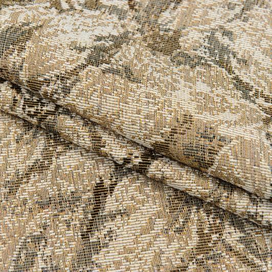 Ткани для декоративных подушек - Гобелен  листья 