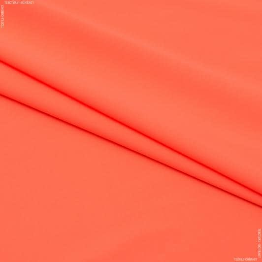 Ткани для платьев - Трикотаж бифлекс матовый ярко-оранжевый
