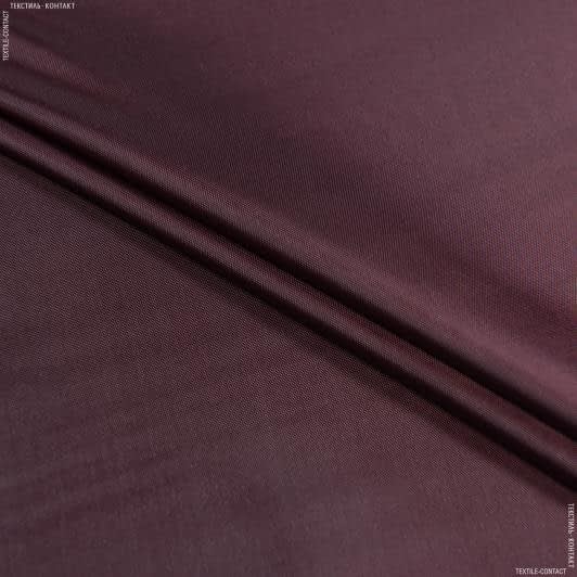 Тканини для верхнього одягу - Болонія сільвер темно-бордовий