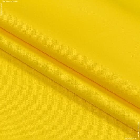 Тканини для банкетних і фуршетніх спідниць - Декоративний сатин гандія/gandia жовтий