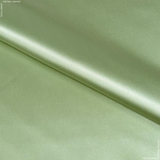Ткани для костюмов - Атлас плотный оливковый
