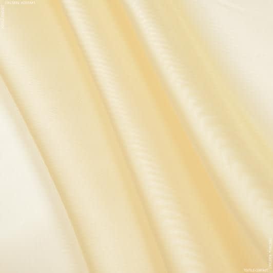 Тканини гардинні тканини - Микровуаль з обважнювачем муту  св.жовтий