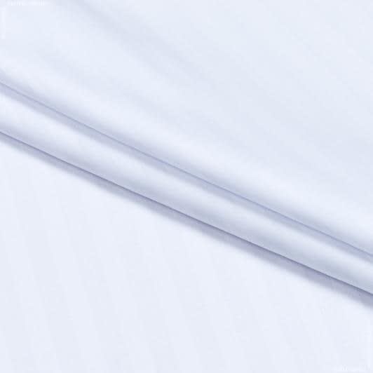 Ткани для постельного белья - Сатин отбеленный полоса 1 см