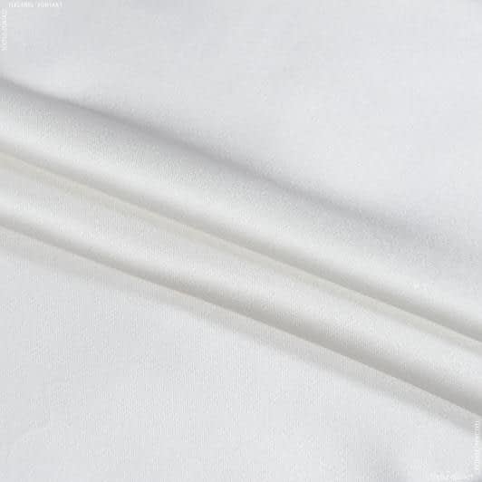 Ткани для белья - Атлас стрейч белый