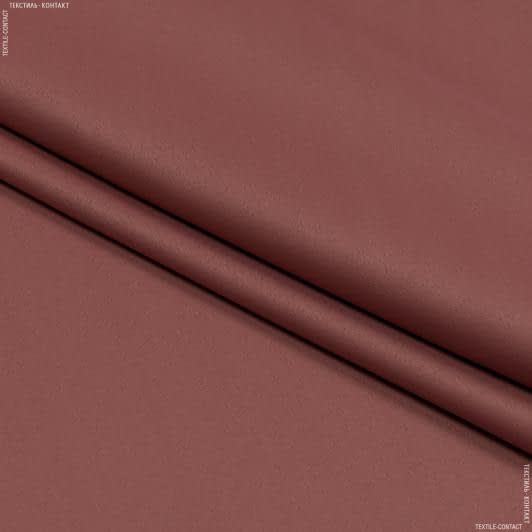 Тканини портьєрні тканини - БЛЕКАУТ / BLACKOUT теракотово-червоний 2  смугастий