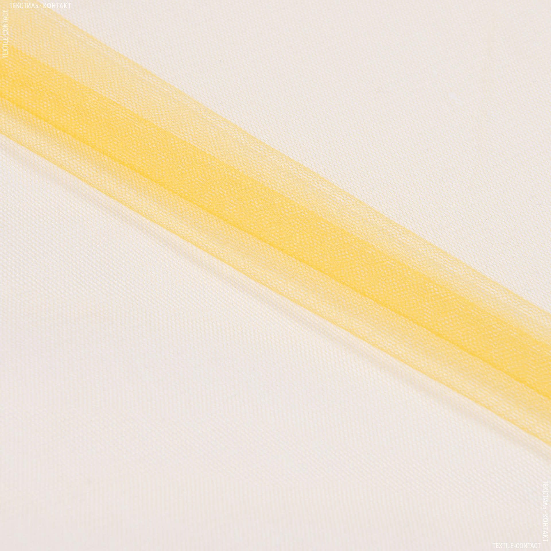 Ткани для платьев - Фатин мягкий горчичный/желток