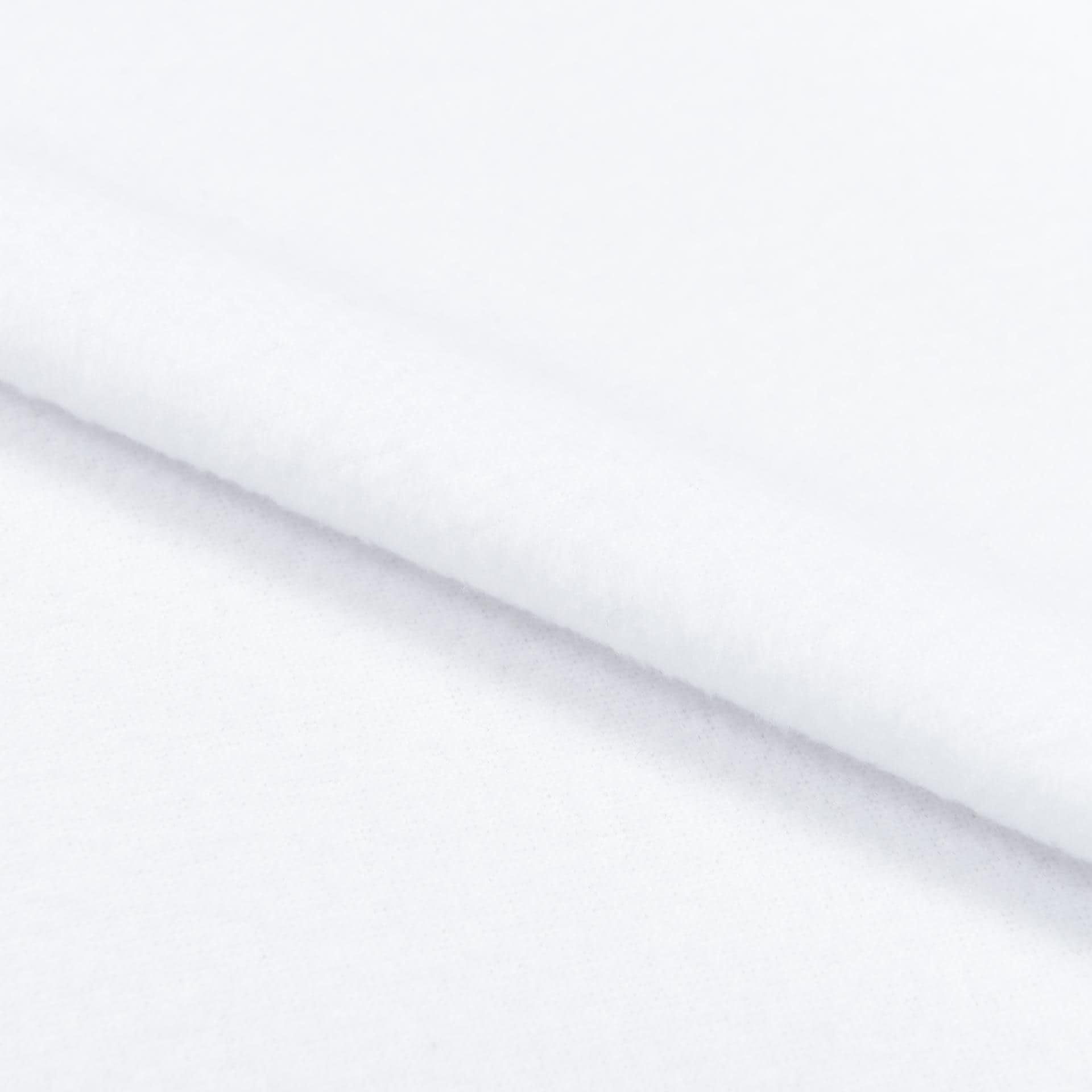 Ткани подкладочная ткань - Флис подкладочный белый