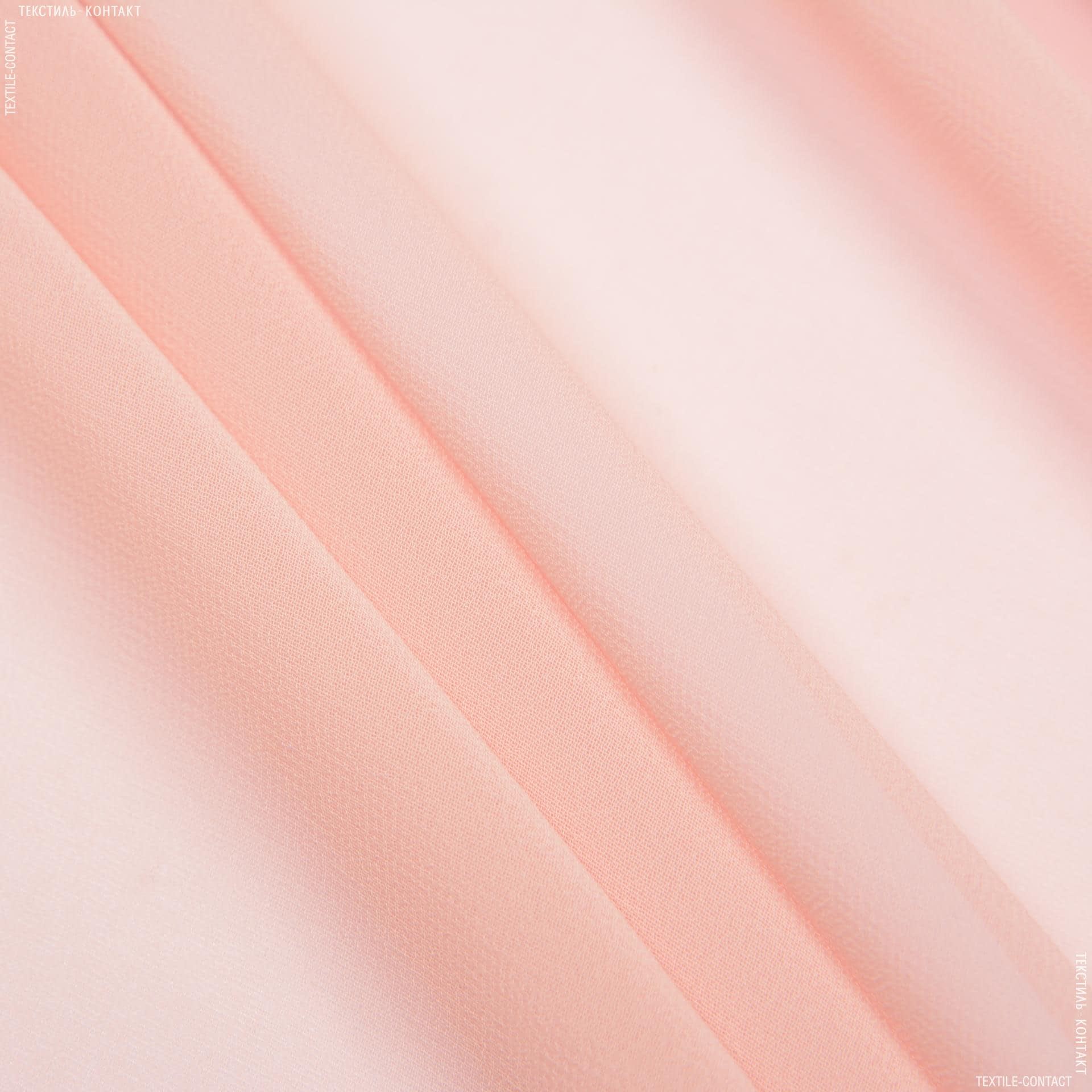 Тканини для хусток та бандан - Шифон мульті бежево-рожевий