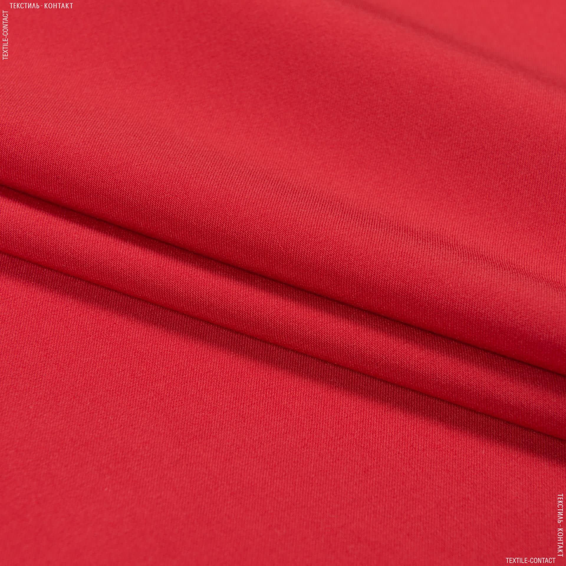 Тканини для костюмів - Костюмна тесла червоний