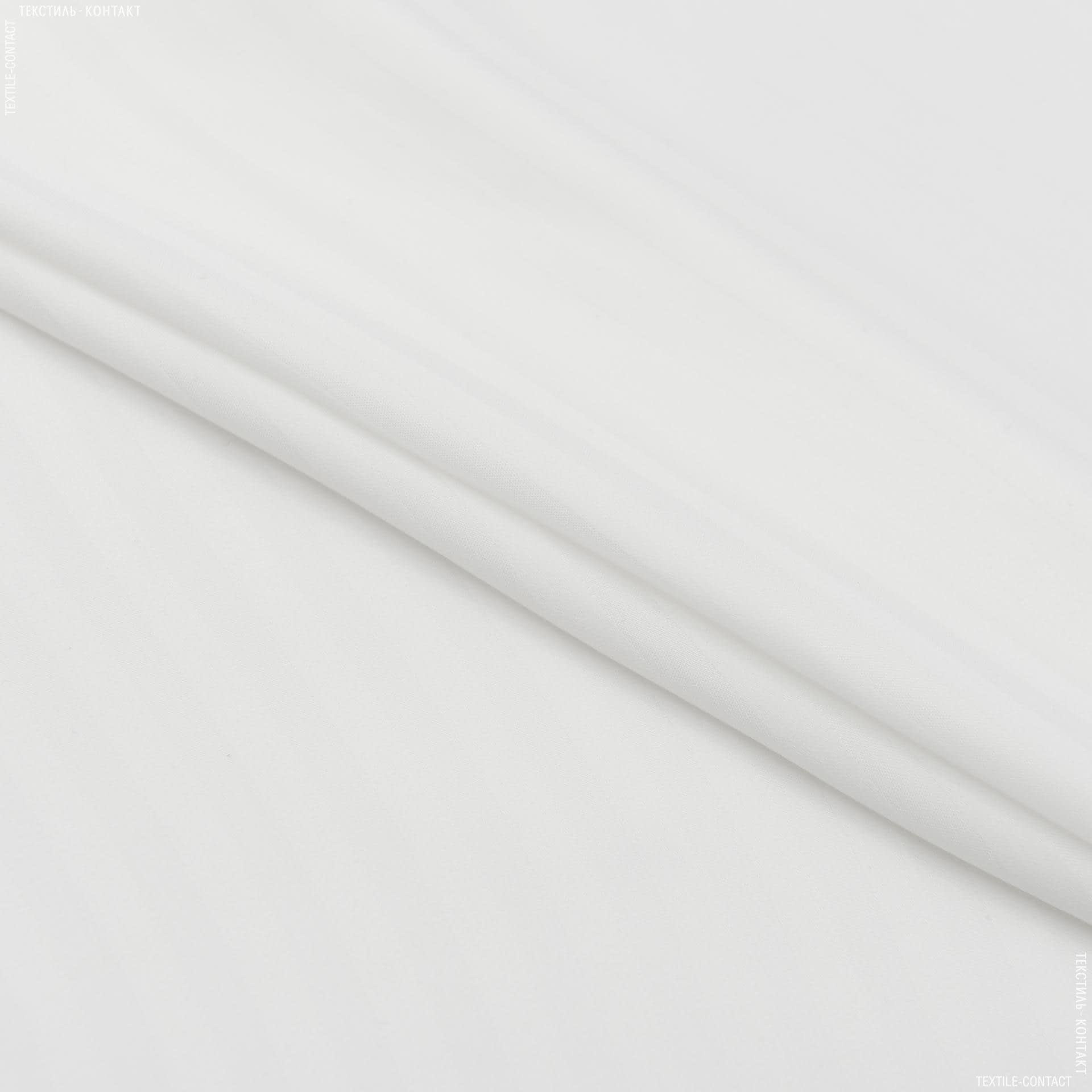 Ткани для платьев - Блузочный сатин принт белый