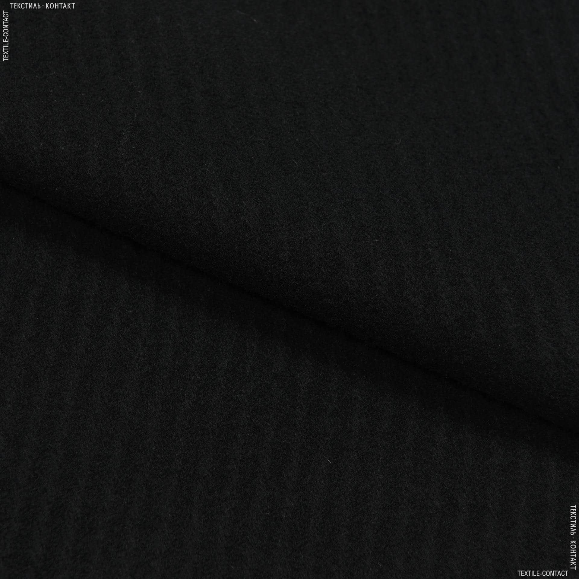 Тканини для верхнього одягу - Пальтова PORTIK чорний