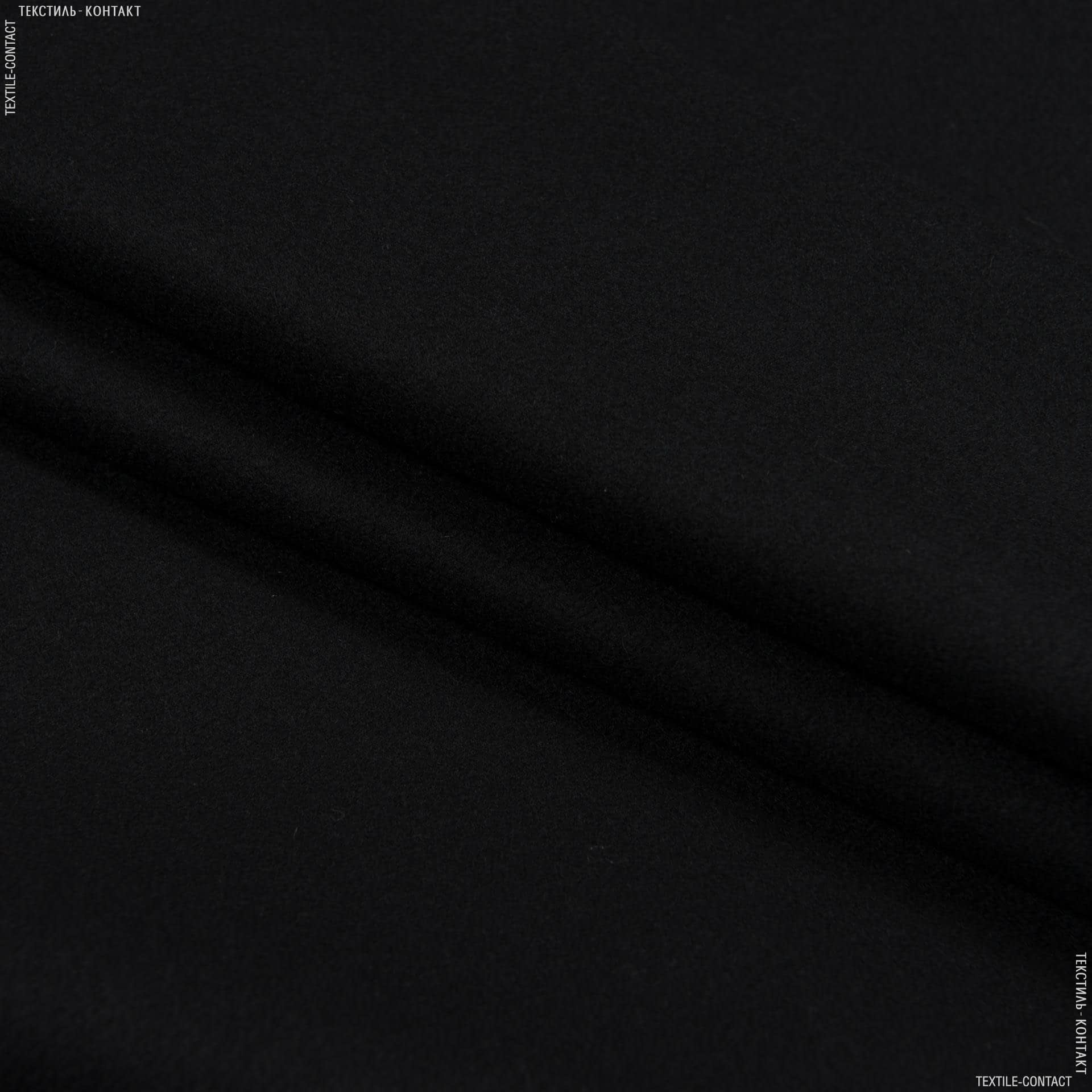 Тканини для верхнього одягу - Пальтова чорний