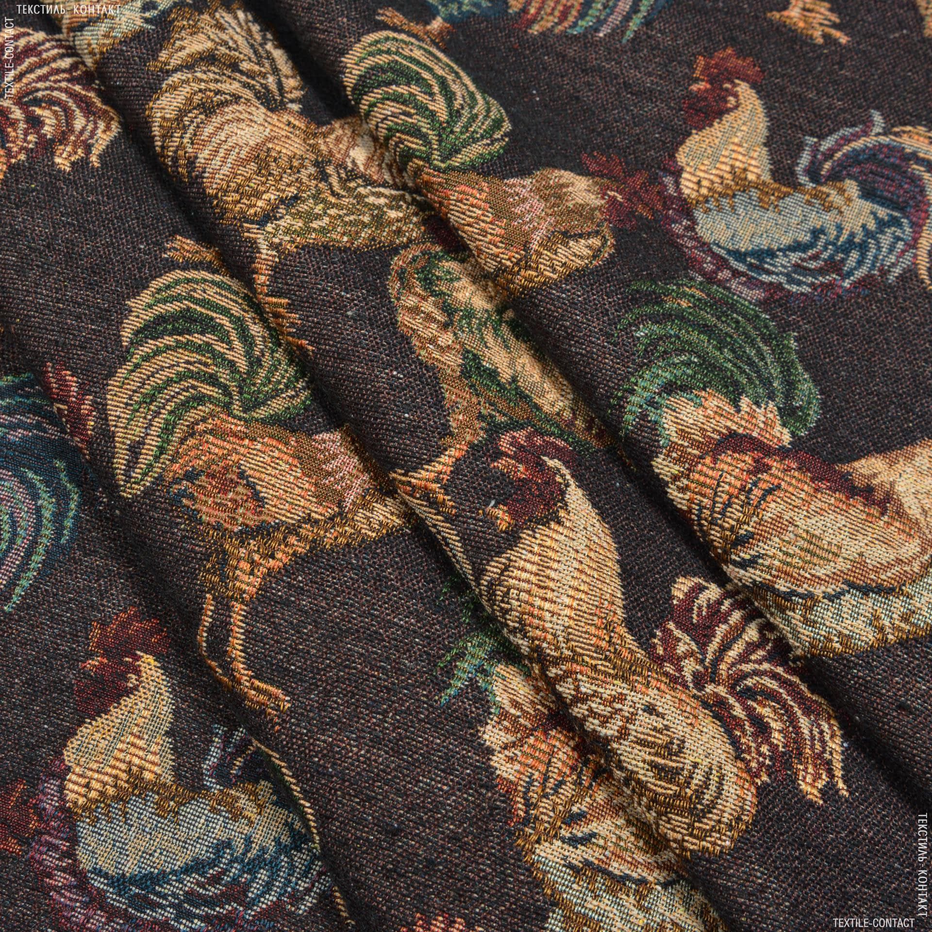 Тканини для декоративних подушок - Гобелен півники 