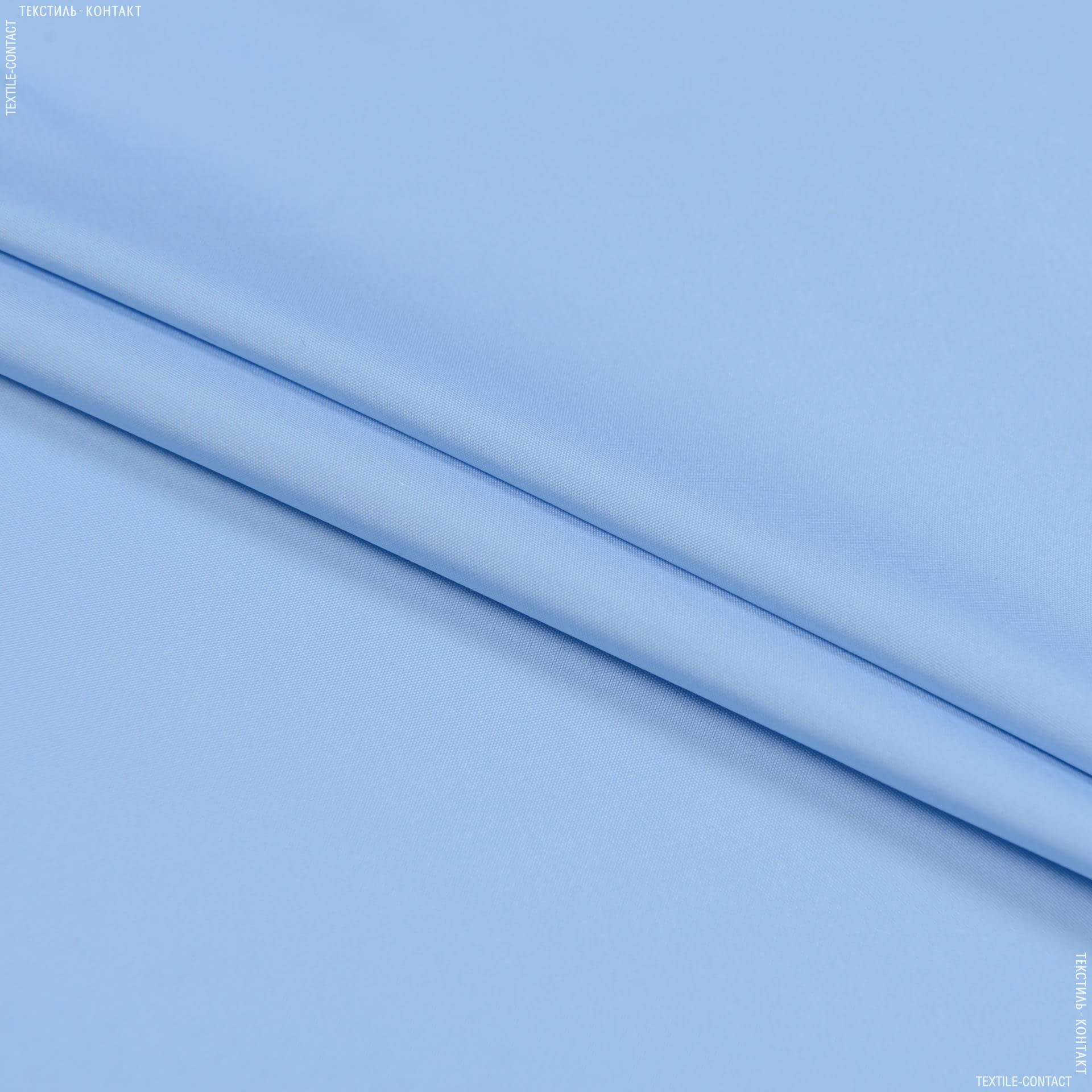 Ткани для верхней одежды - Виктория плащевая светло-голубой
