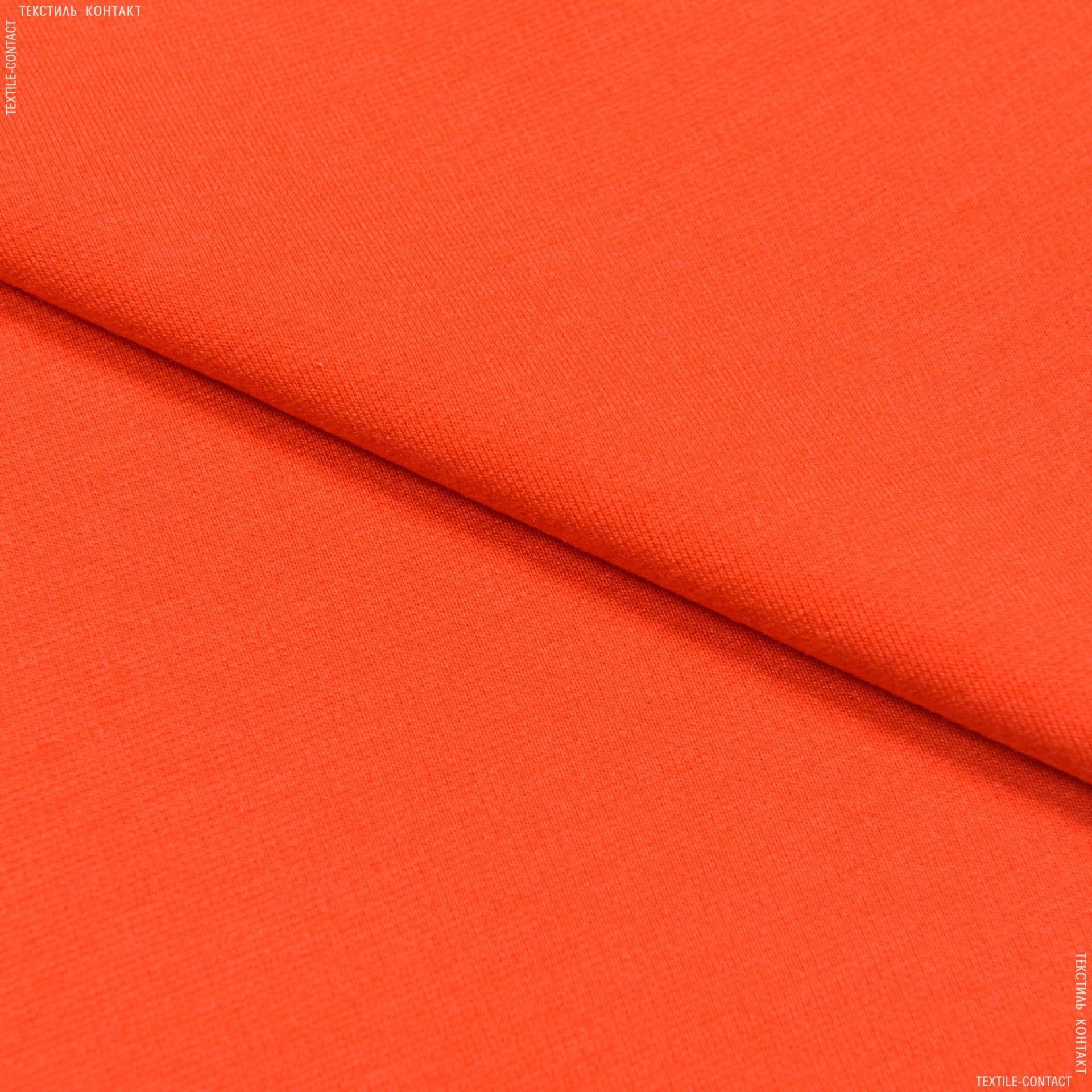 Ткани для костюмов - Трикотаж джерси лайт оранжевый