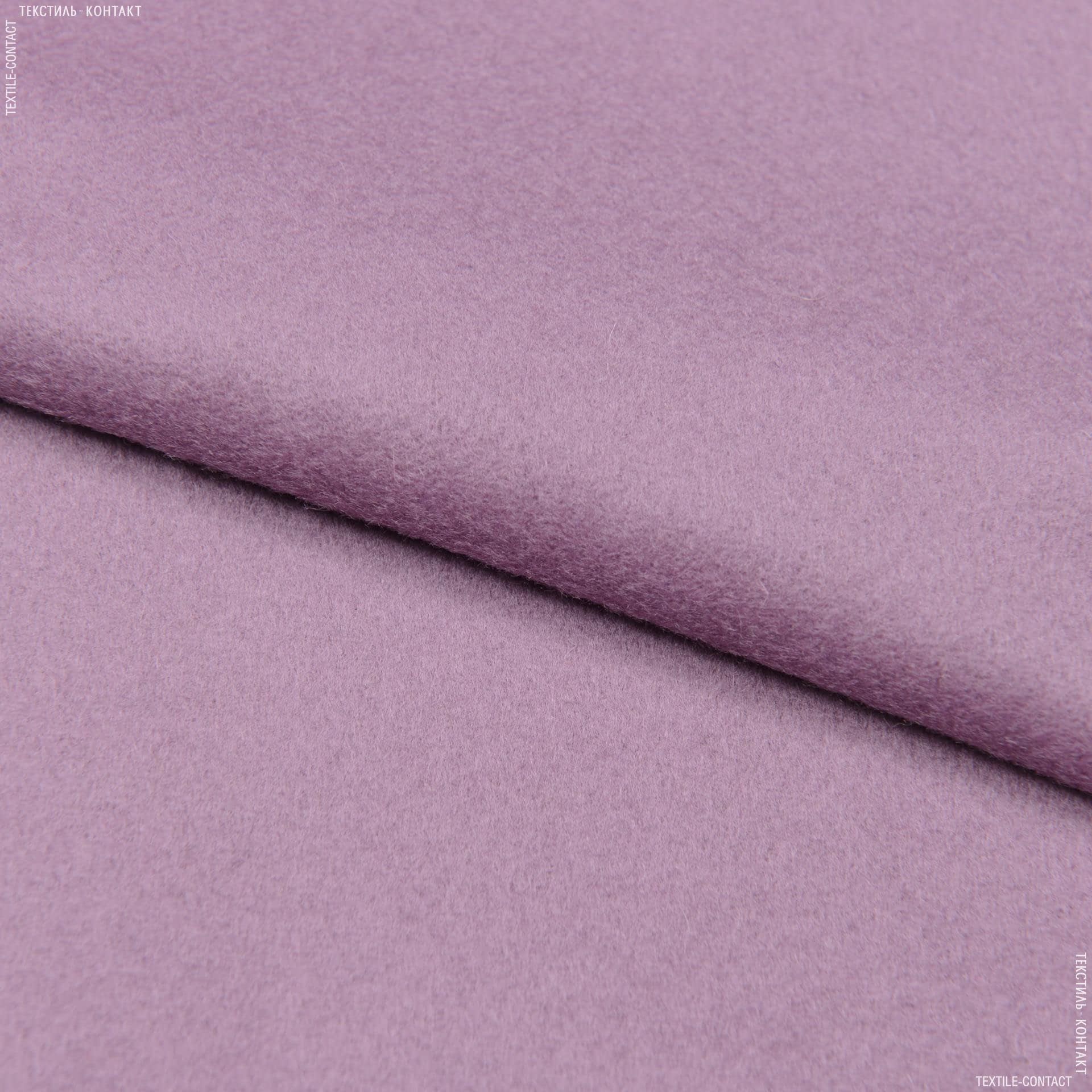 Тканини для верхнього одягу - Пальтовий кашемір бузковий