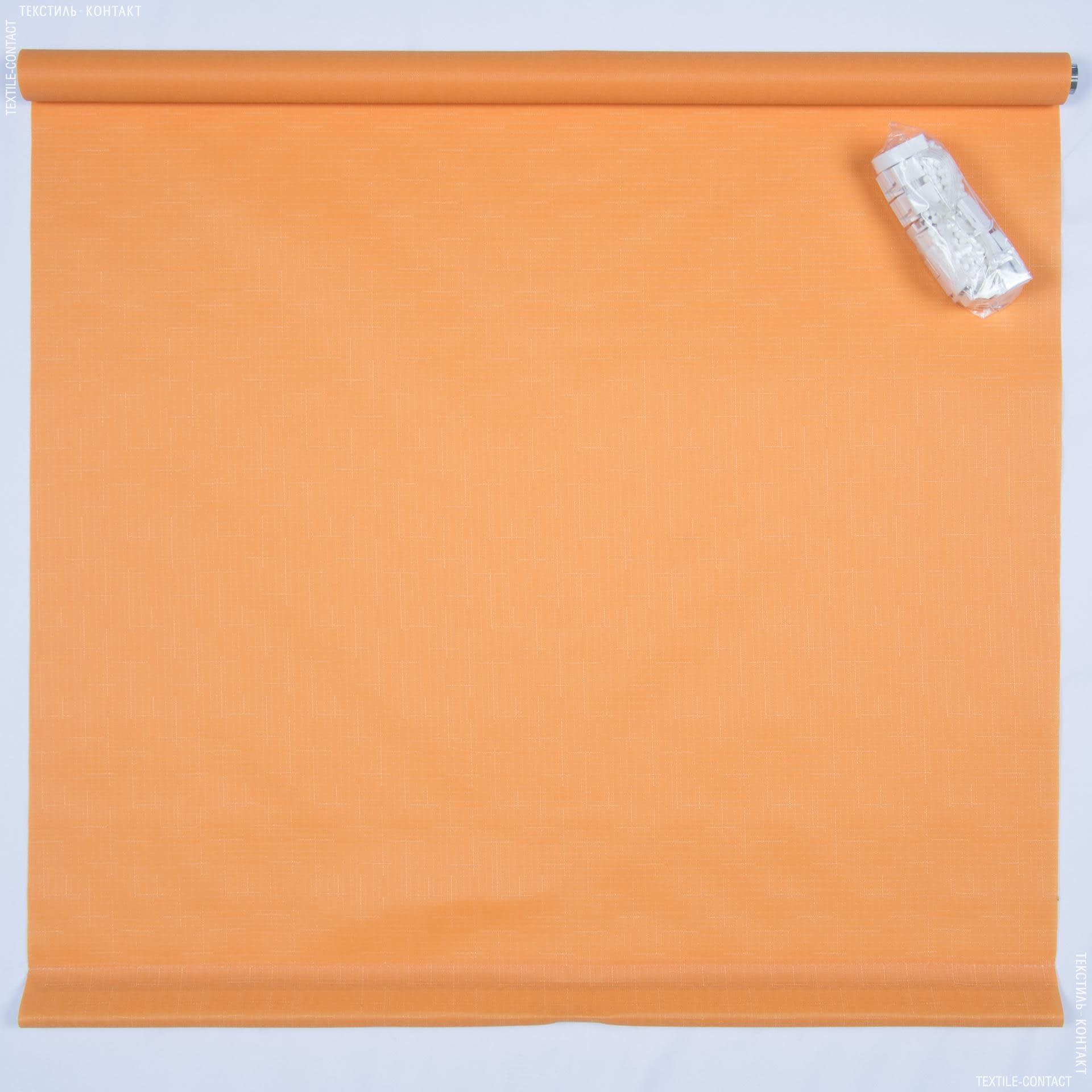 Тканини ролети - Роллет міні фактурний помаранчевий 72.5х150