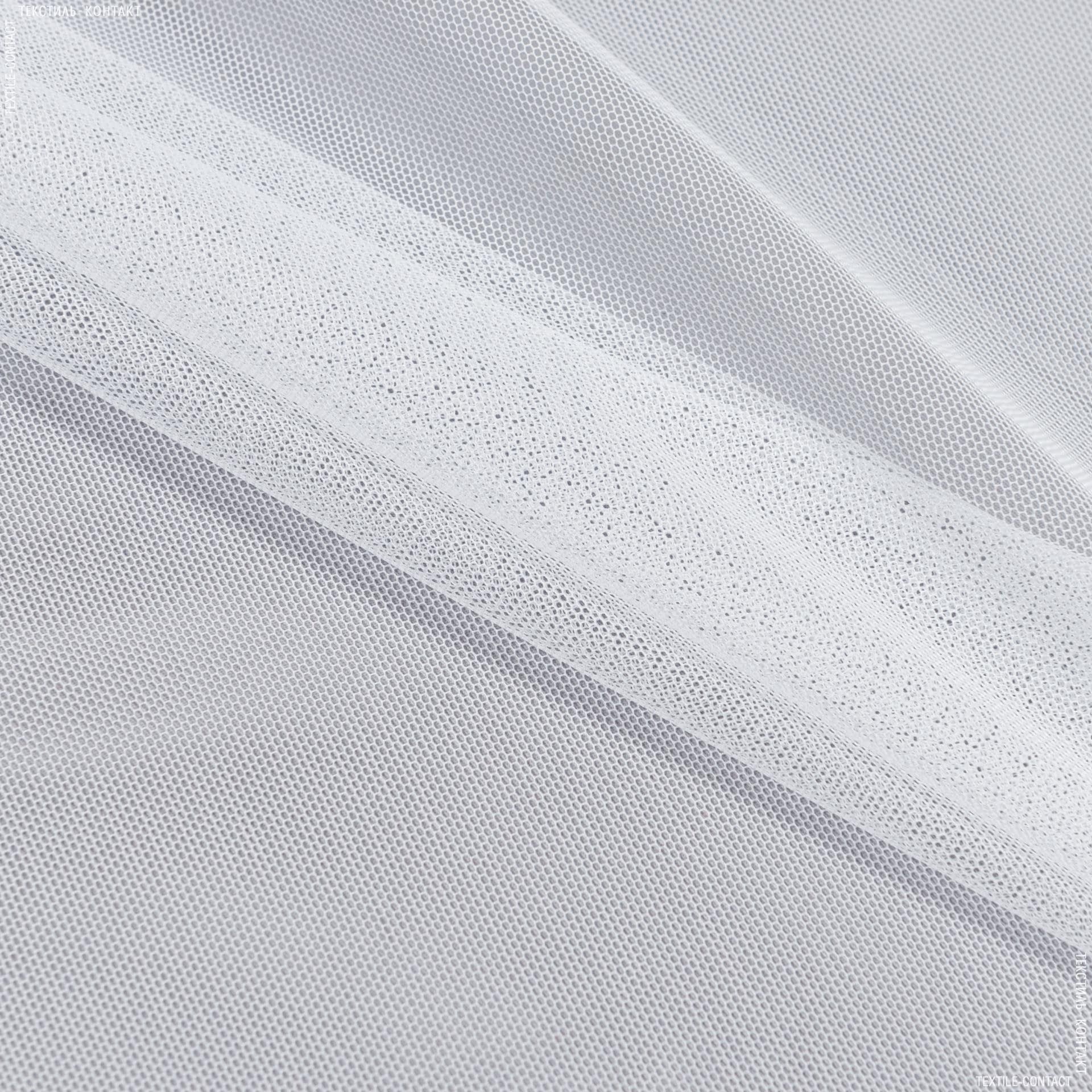 Тканини гардинні тканини - Тюль з обважнювачем сітка грек/grek білий