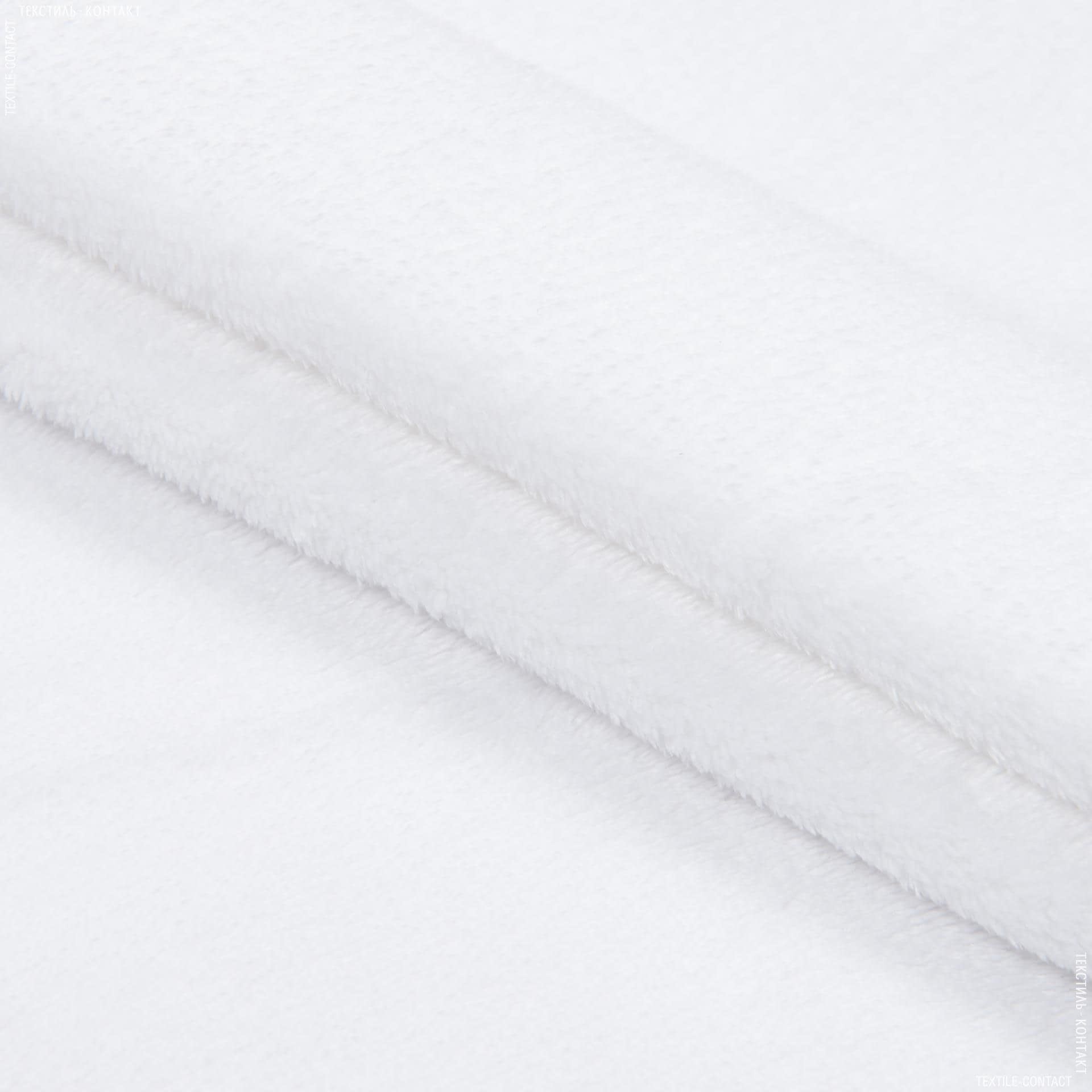 Тканини для спортивного одягу - Фліс велсофт білий