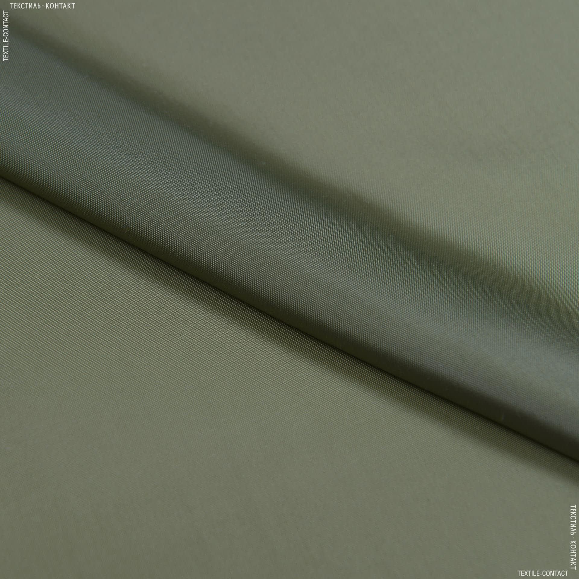 Тканини підкладкова тканина - Тканина TAFFETA-210T темна олива