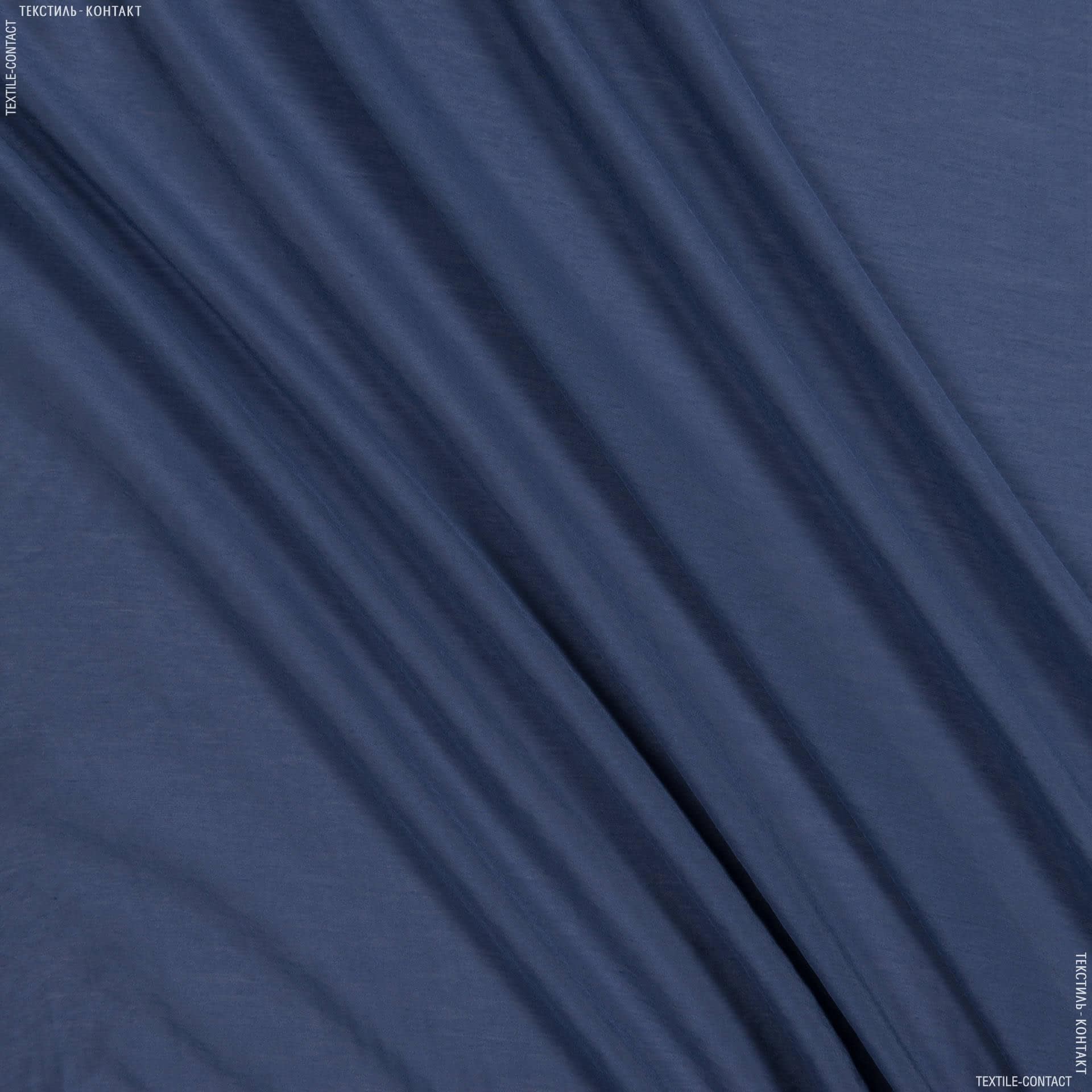 Ткани для блузок - Батист блестящий синий