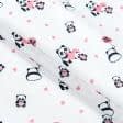 Ткани для детской одежды - Ситец 67-ТКЧ Панды