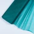 Ткани для платьев - Фатин блестящий изумрудный