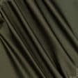 Ткани для платьев - Шелк искусственный стрейч темный хаки