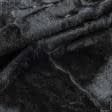 Тканини для верхнього одягу - Хутро штучне норка чорний