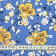 Тканини для сорочок і піжам - Фланель халатна квіти
