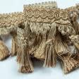 Тканини фурнітура для декора - Бахрома імеджен китиця карамель