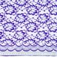 Тканини для суконь - Гіпюр фіолетовий