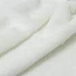 Ткани для верхней одежды - Мех шубный белый