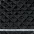 Тканини підкладкова тканина - Підкладка 190т термопаяна з синтепоном 100г/м 4х4 чорний