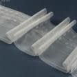 Тканини фурнітура для дома - Тасьма шторна прозора бантові складочки різноширокі КС-1:2.5 170мм±0.5мм/50м