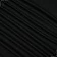 Ткани для брюк - Джинс на флисе черный