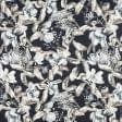 Тканини портьєрні тканини - Декоративна тканина панама ідалія квіти/idalia св.сірий