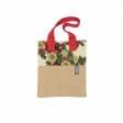 Ткани сумка шоппер - Сумка ТаKа Sumka для подарков джутова 30х25х12 (ручка 50 см)